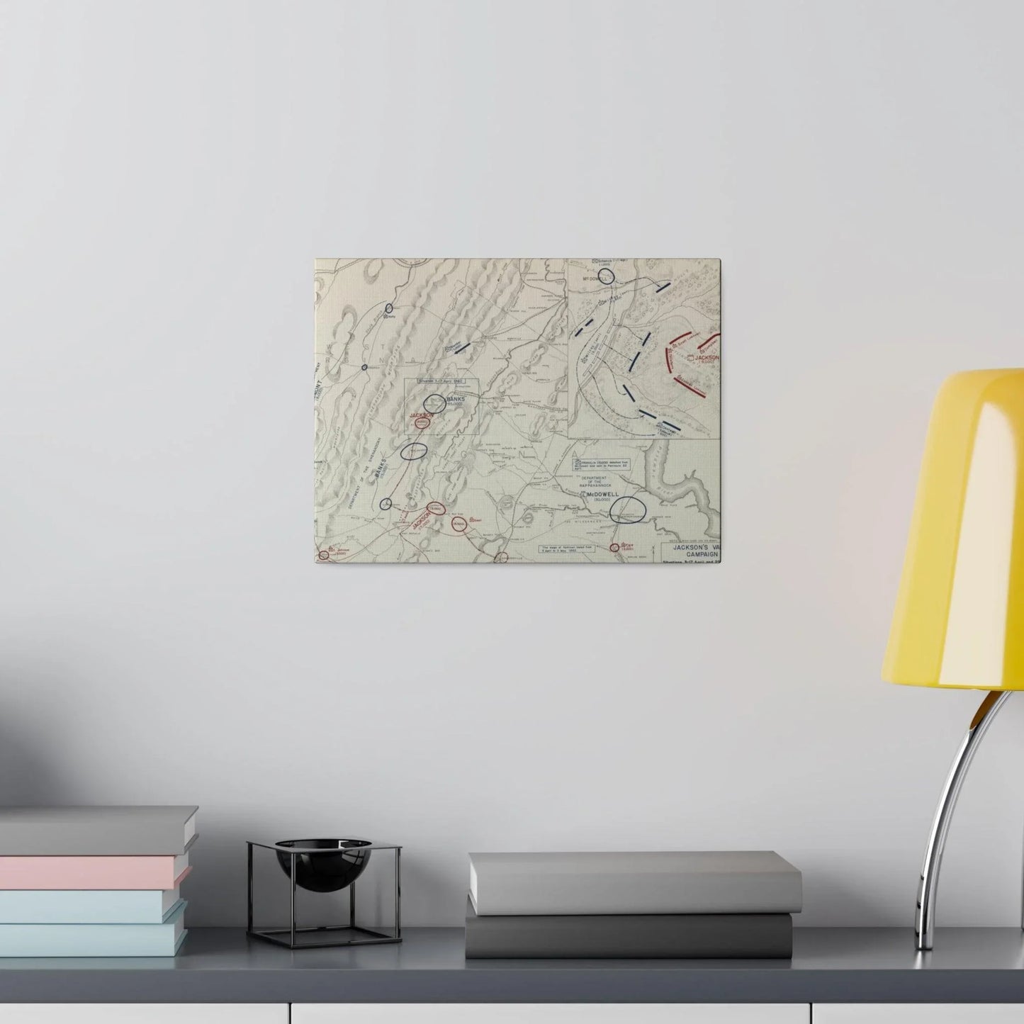 Close-up of textured canvas surface highlighting subtle brushstrokes and aged finish for historical accuracy.