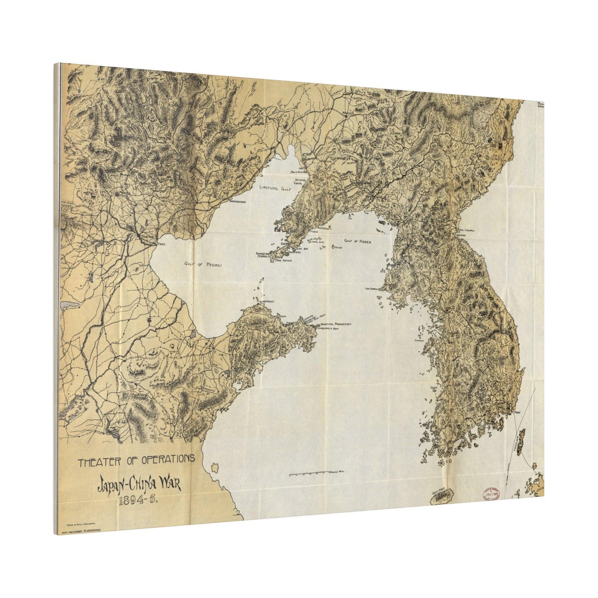 Theater of Operations, Japan-China War, 1894-95 - Pacific Sky Games