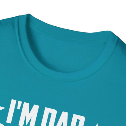 Close-up of the navy softstyle fabric showing the smooth texture and reinforced stitching at the sleeve hem.