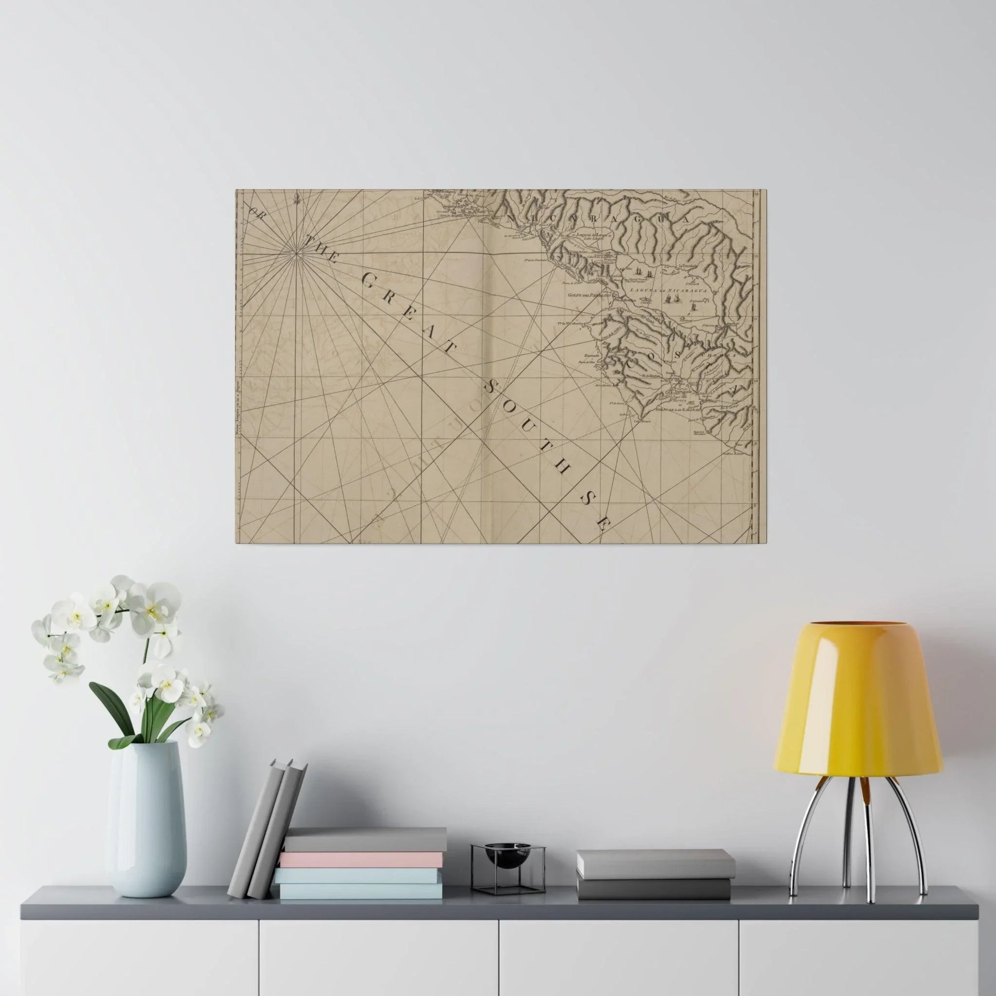 Provinces of Costa Rica and Nicaragua, with the Lagunas - Pacific Sky Games