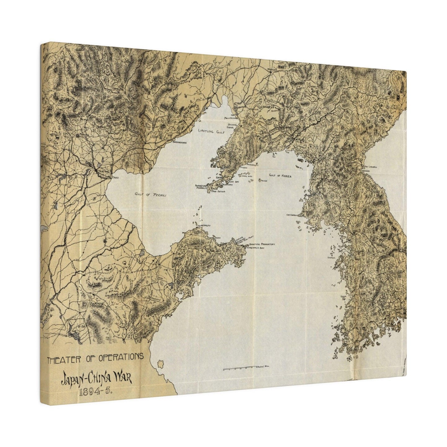 Theater of Operations, Japan-China War, 1894-95 - Pacific Sky Games