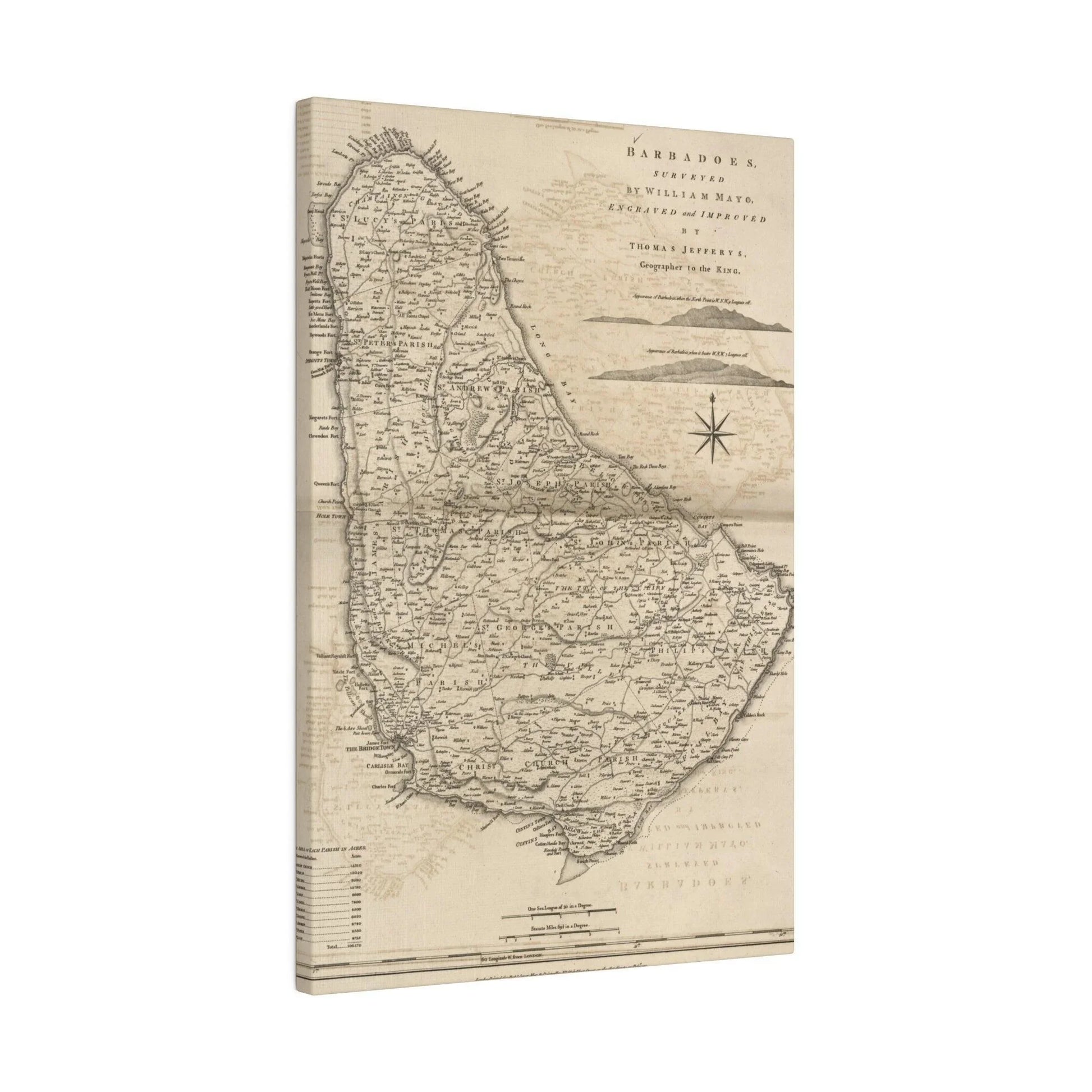 Close-up of the textured canvas material showing subtle stitch detailing and natural fiber weave on the Barbadoes sofa cover.