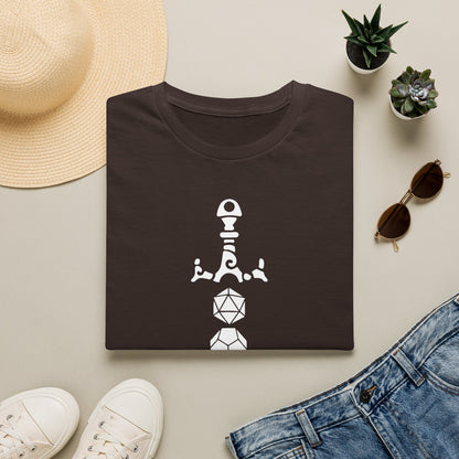 Dice Sword White - Unisex Softstyle T-Shirt