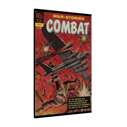 Close-up of textured beige canvas fabric with visible weave pattern and faint stitching details from a slight top-down angle.