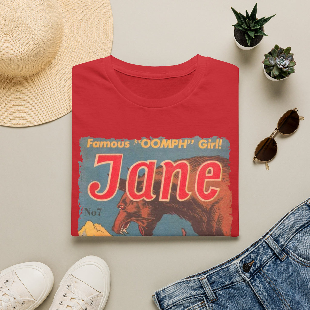 Jane No.7 - Unisex Softstyle T-Shirt