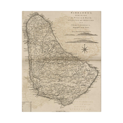 Close-up of the textured canvas fabric showing subtle weave details and matte finish in warm neutral tones