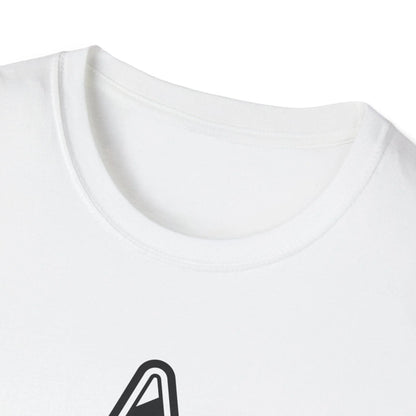 Close-up of the black and white American flag star print on the soft cotton fabric, highlighting the crisp star details and