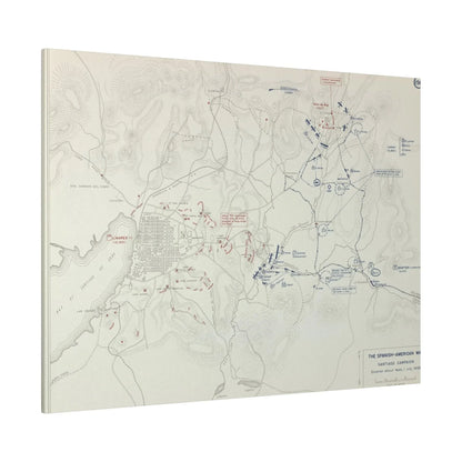 Spanish-American War, Santiago Campaign, Situation Noon 1 July 1898 - Pacific Sky Games