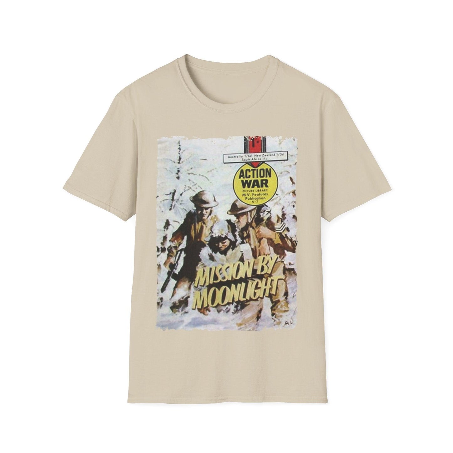 Front neckline detail showcasing the unisex relaxed fit, soft heather gray fabric, and reinforced stitching on the collar.