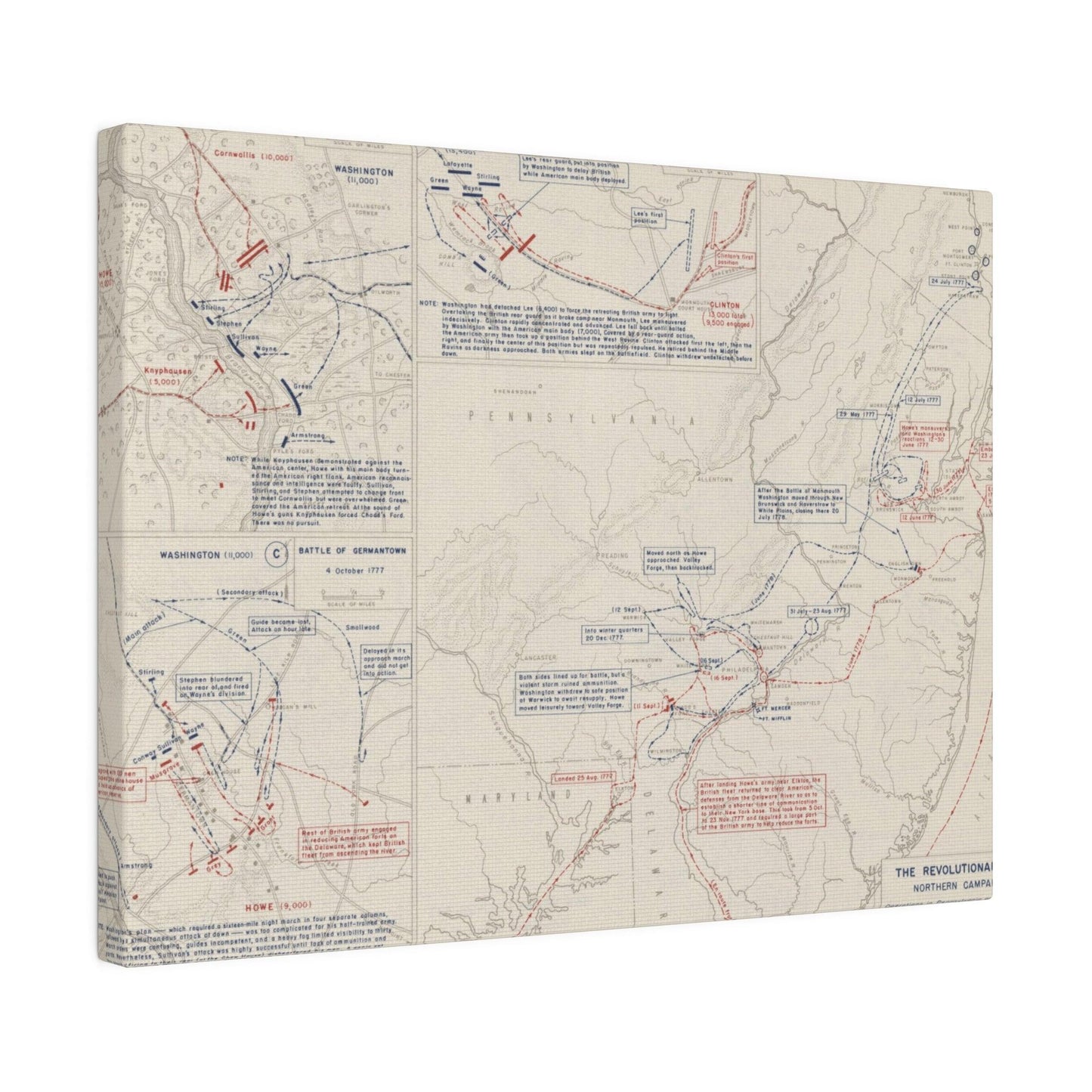 Revolutionary War, Pennsylvania and New Jersey 1777-1778 - Pacific Sky Games