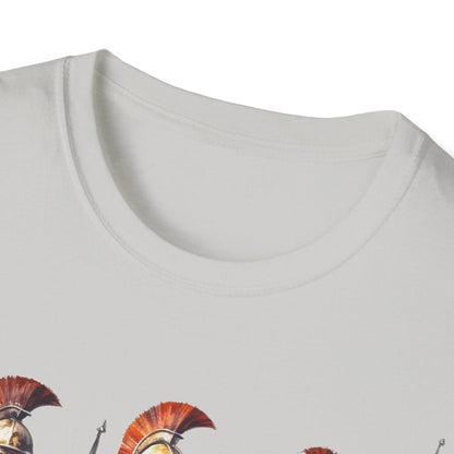 Close-up of the soft cotton fabric showcasing subtle distressed details and vibrant color depth on the chest area of the