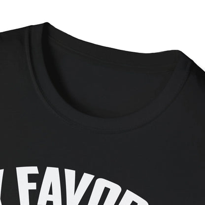 Close-up of the navy Favorite Veteran Mom unisex T-shirt fabric texture and reinforced crew neckline detail.