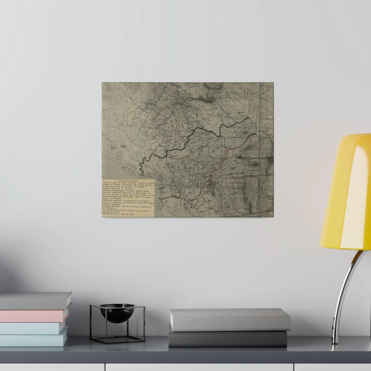 Close-up of the textured canvas surface highlighting the detailed brushstrokes and subtle color variations of the 1916