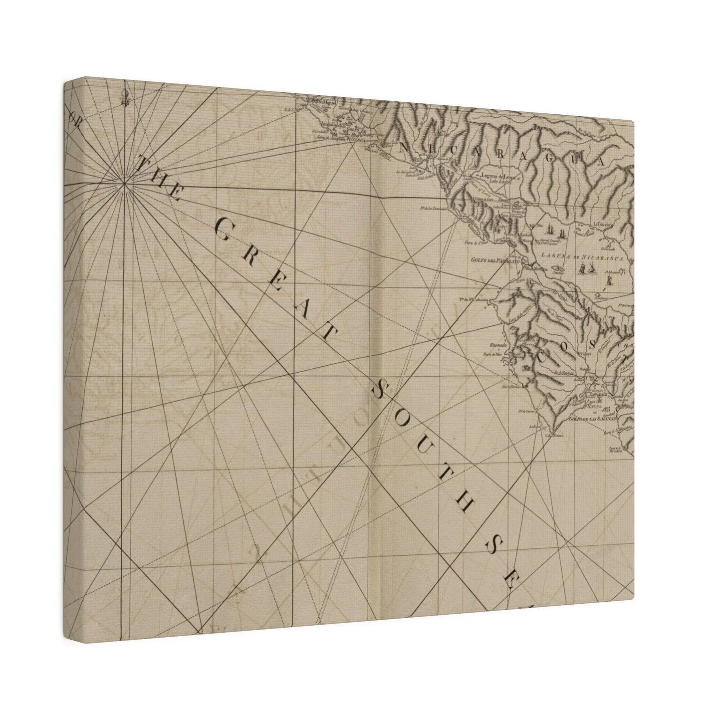 Provinces of Costa Rica and Nicaragua, with the Lagunas - Pacific Sky Games