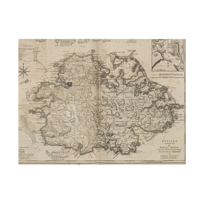 Close-up of Antigua canvas fabric highlighting its textured weave and rich, earthy color for a cozy, vintage-inspired look.