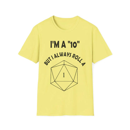 Close-up of the black unisex softstyle T-shirt's neckline and stitched seams, highlighting smooth fabric and relaxed fit