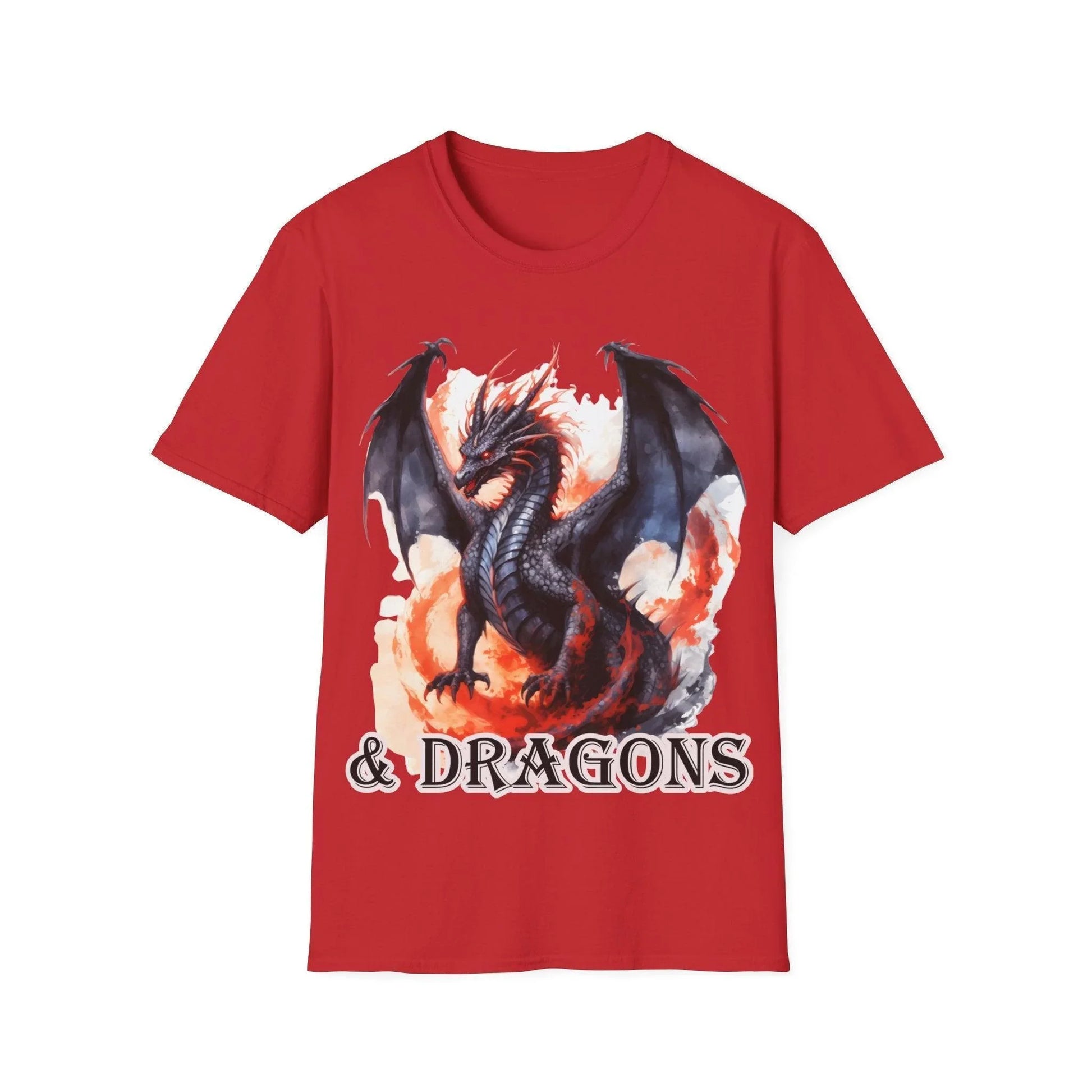 Close-up of the unisex softstyle T-shirt neckline showing smooth cotton blend fabric and reinforced stitching detail