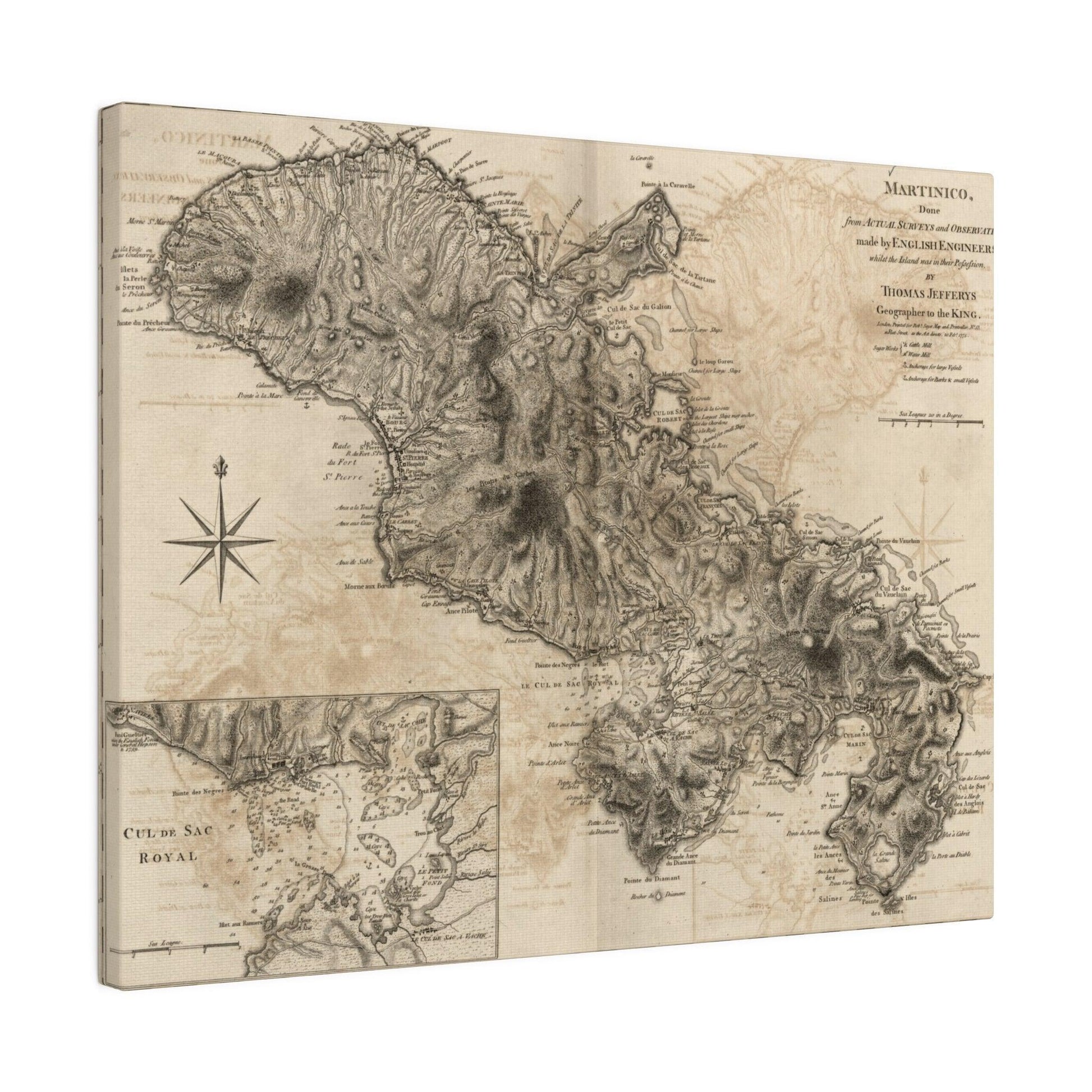 Close-up of the Martinico canvas texture highlighting its durable weave and matte finish from a tilted angle.