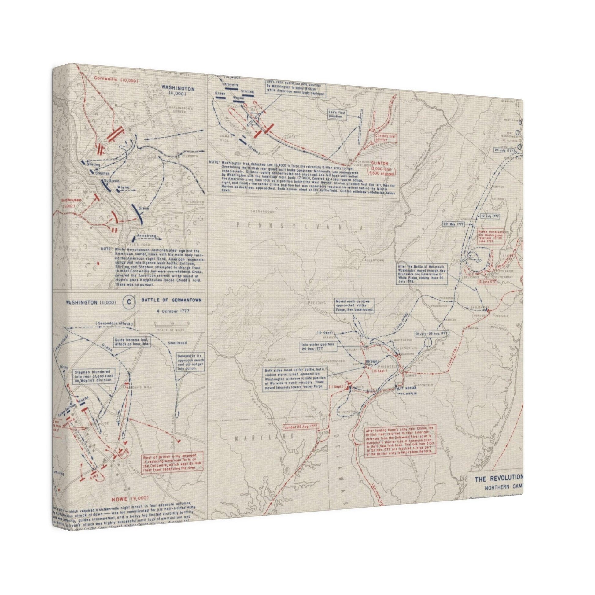 Revolutionary War, Pennsylvania and New Jersey 1777-1778 - Pacific Sky Games