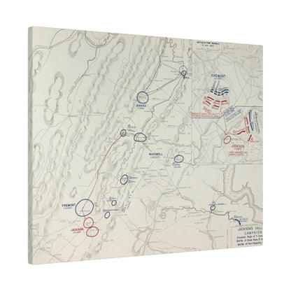 Close-up of detailed canvas texture highlighting historical brushstrokes depicting Civil War battle scene from Jackson's