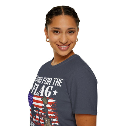 Close-up of the soft, heather gray fabric's smooth texture highlighting the relaxed fit and lightweight material of the