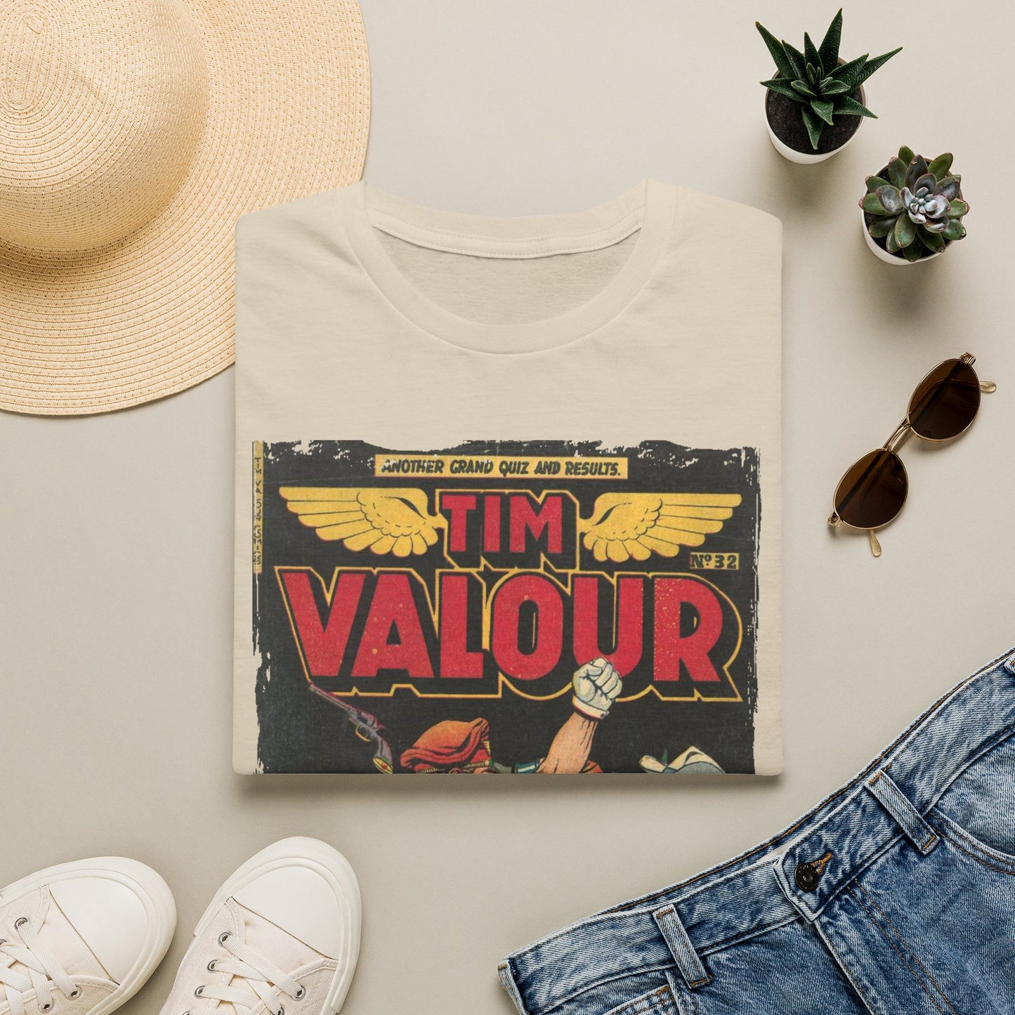 Tim Valour No.32 - Unisex Softstyle T-Shirt