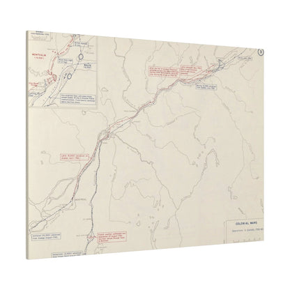 Close-up of detailed canvas texture highlighting aged finish and subtle color variations in product image #9 of 32.