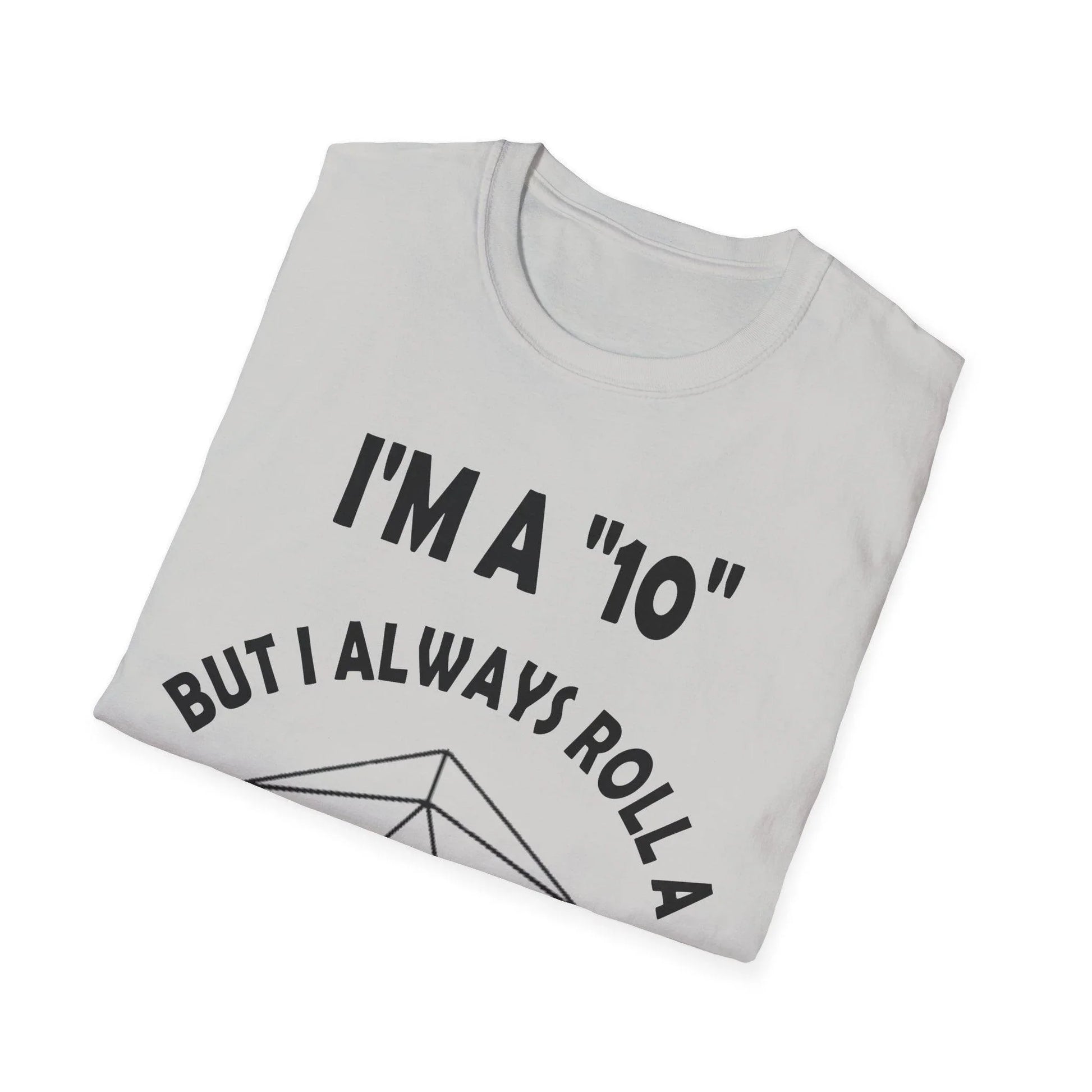 Close-up of the black unisex softstyle cotton T-shirt fabric displaying smooth texture and subtle stitching detail around