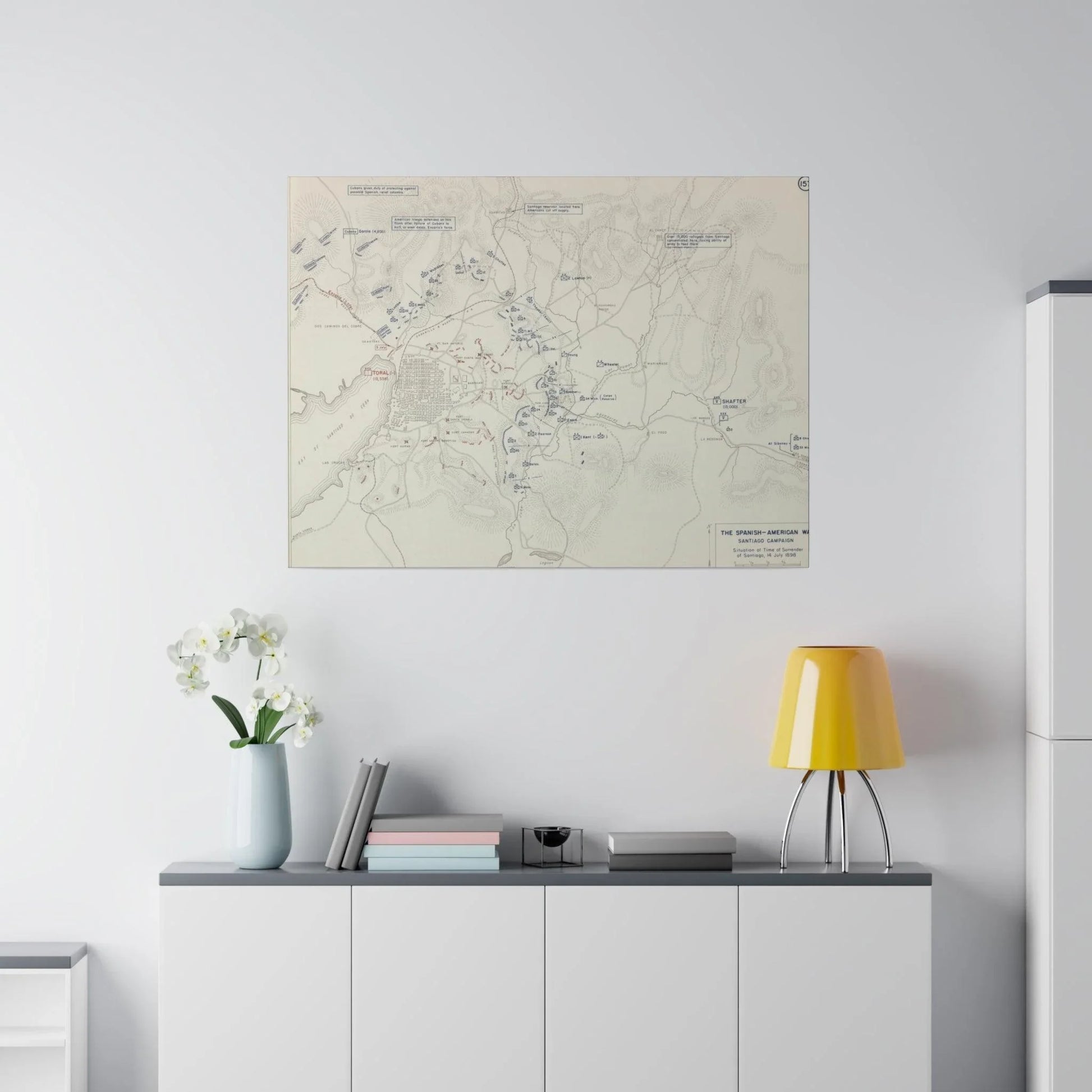 Spanish-American War, Santiago Campaign, Surrender of Santiago 14 July 1898 - Pacific Sky Games