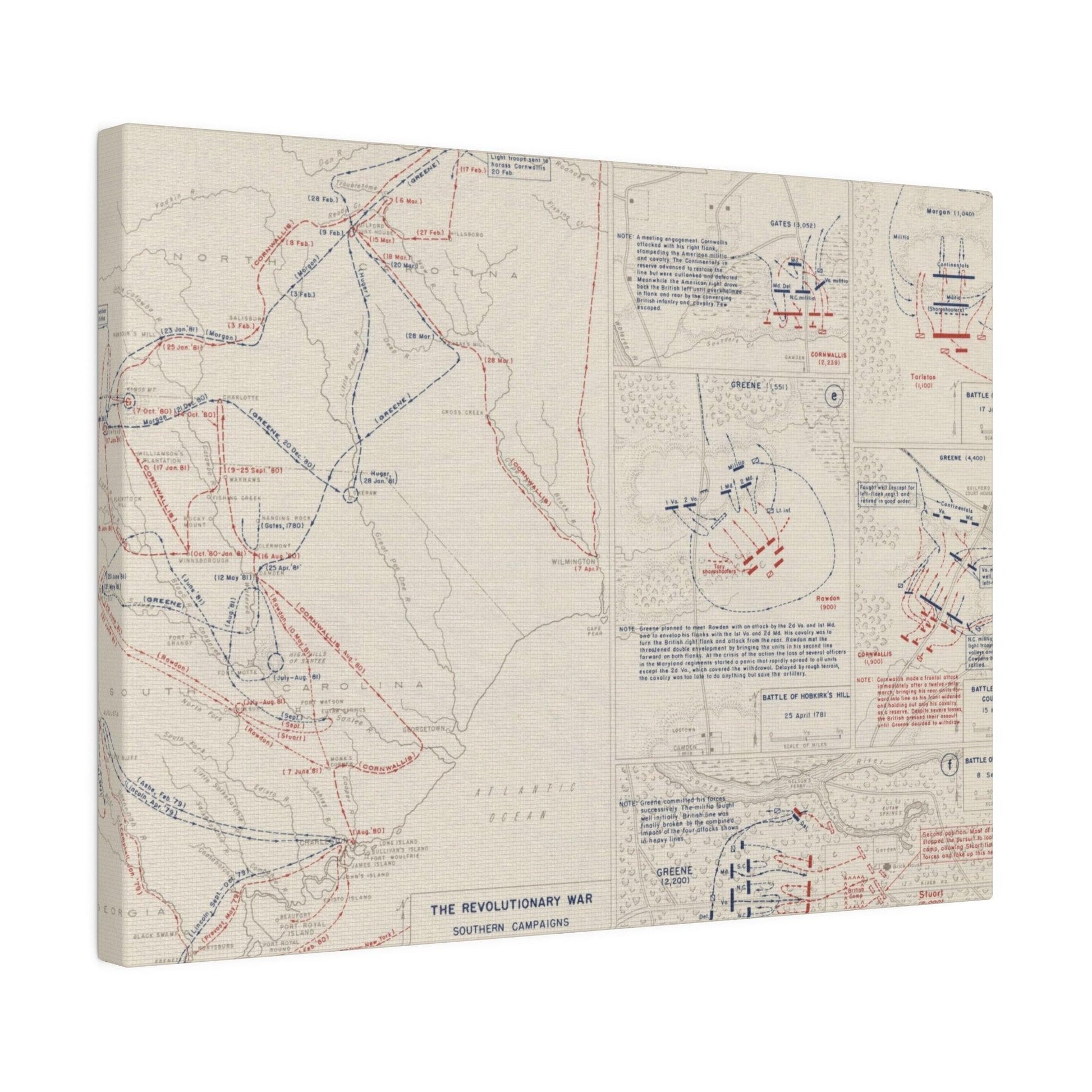 Revolutionary War, Carolinas 1778-1781 - Pacific Sky Games