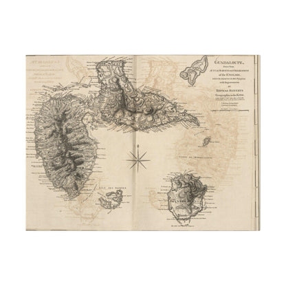 Close-up of the Guadaloupe canvas fabric highlighting intricate weave texture and vibrant blue color detail