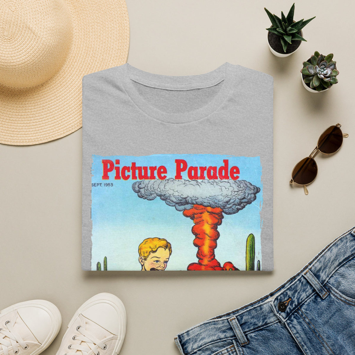 Picture Parade Sept 1953 - Unisex Softstyle T-Shirt