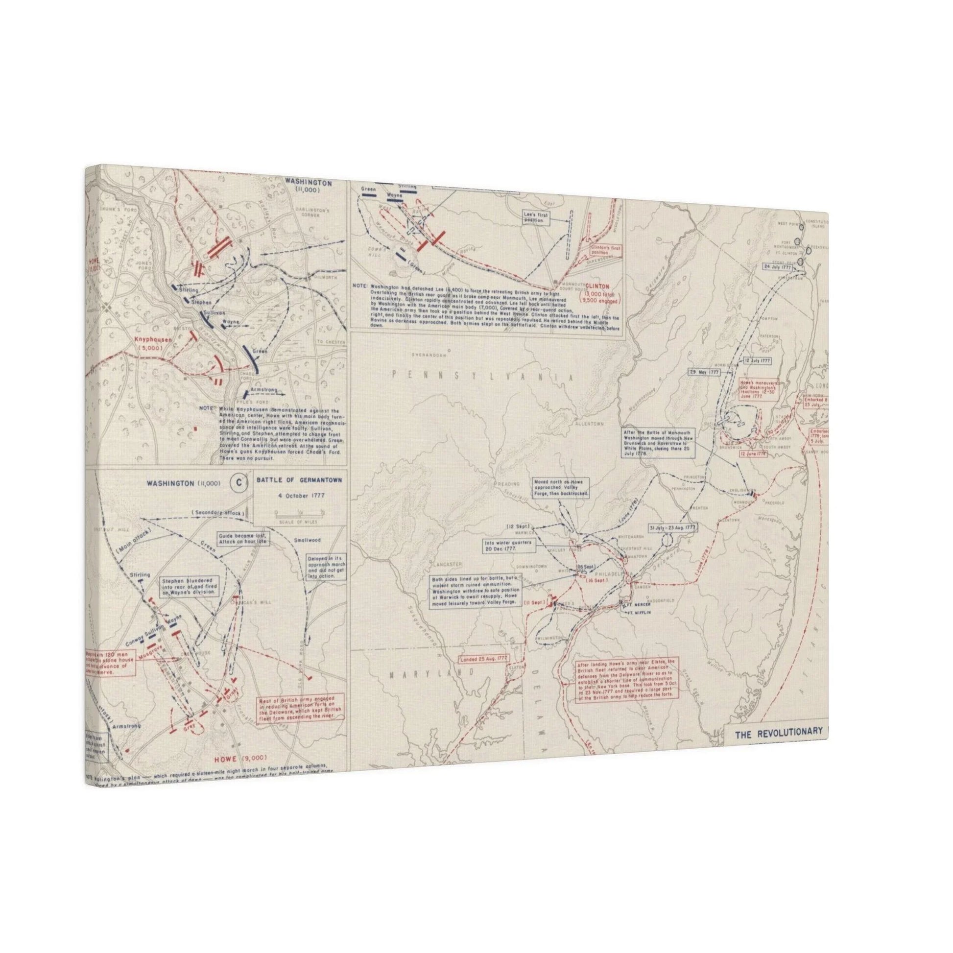 Revolutionary War, Pennsylvania and New Jersey 1777-1778 - Pacific Sky Games