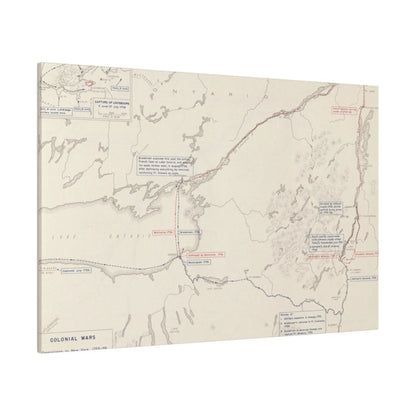 Close-up of textured canvas material highlighting subtle brushstroke details and aged color tones from a slightly elevated