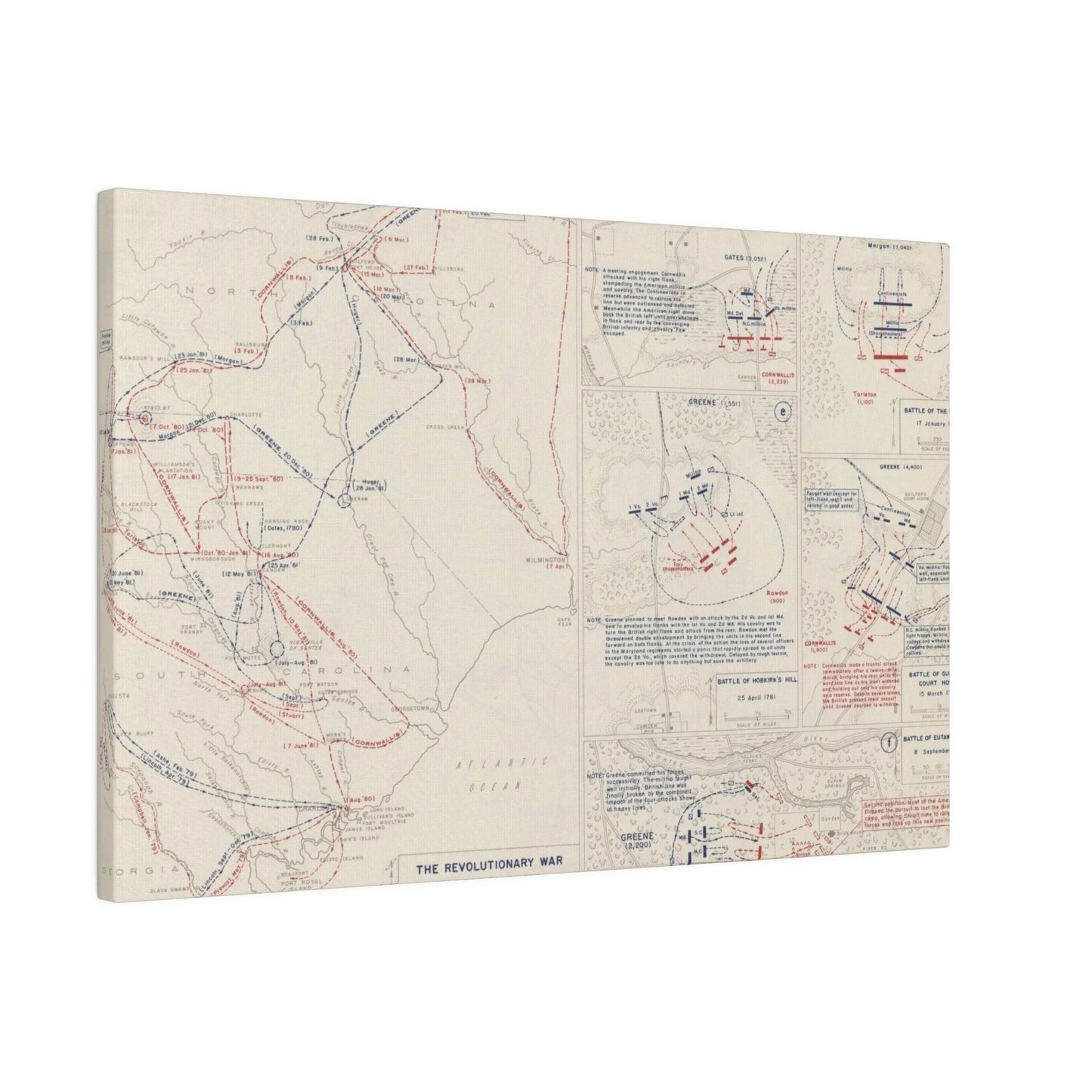 Revolutionary War, Carolinas 1778-1781 - Pacific Sky Games