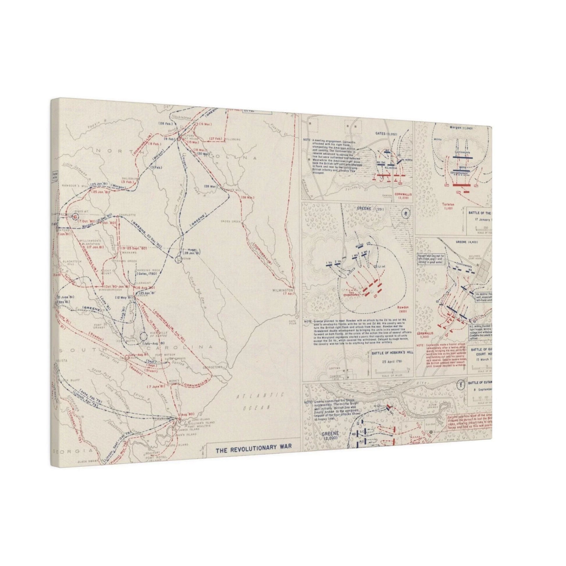 Revolutionary War, Carolinas 1778-1781 - Pacific Sky Games