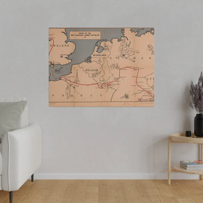 Route of the 281st Engineer Combat Battalion 3 November 1944 to 8 May 1945 - Pacific Sky Games