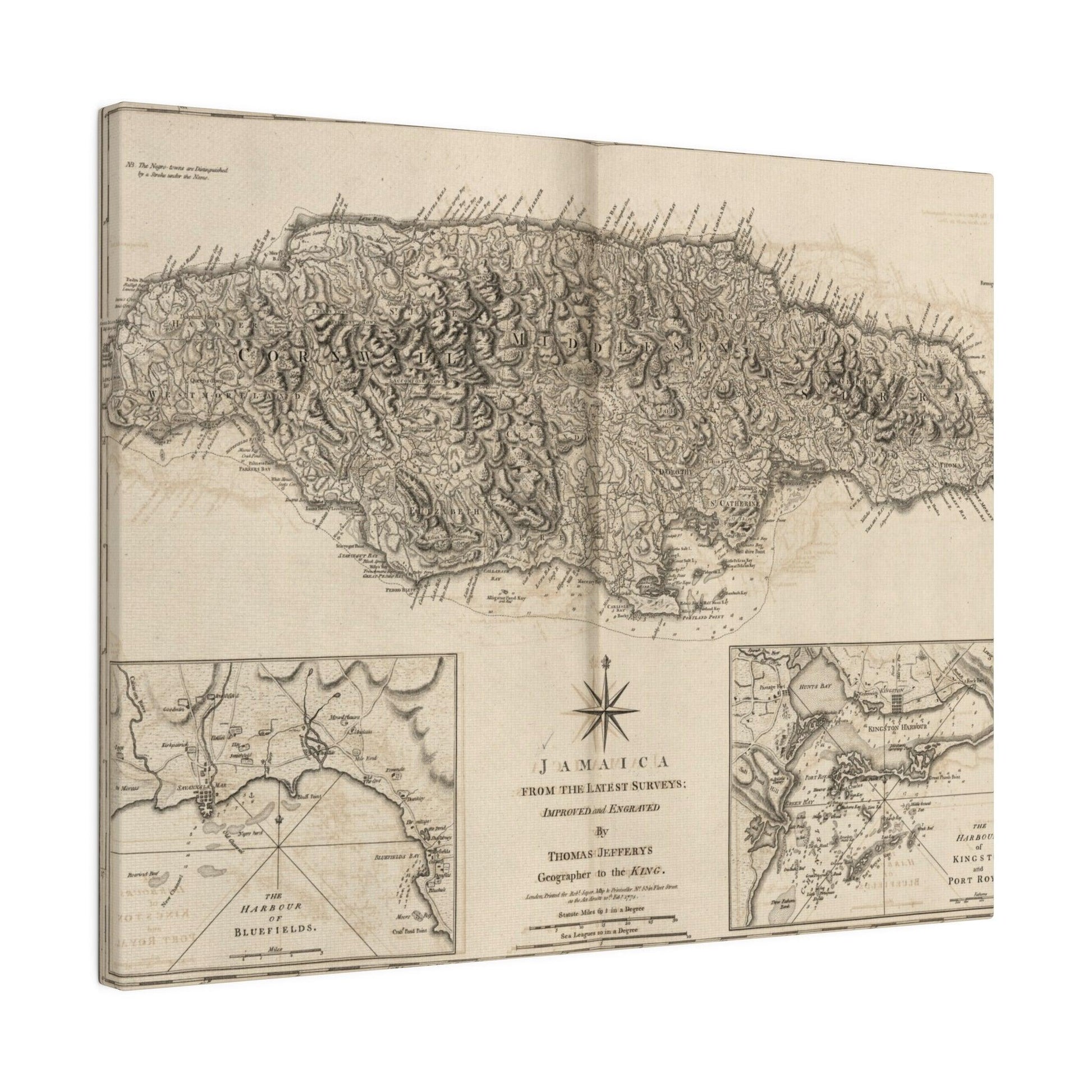 Close-up of the textured canvas material with subtle beige and brown tones, highlighting the fabric weave detail and finish.