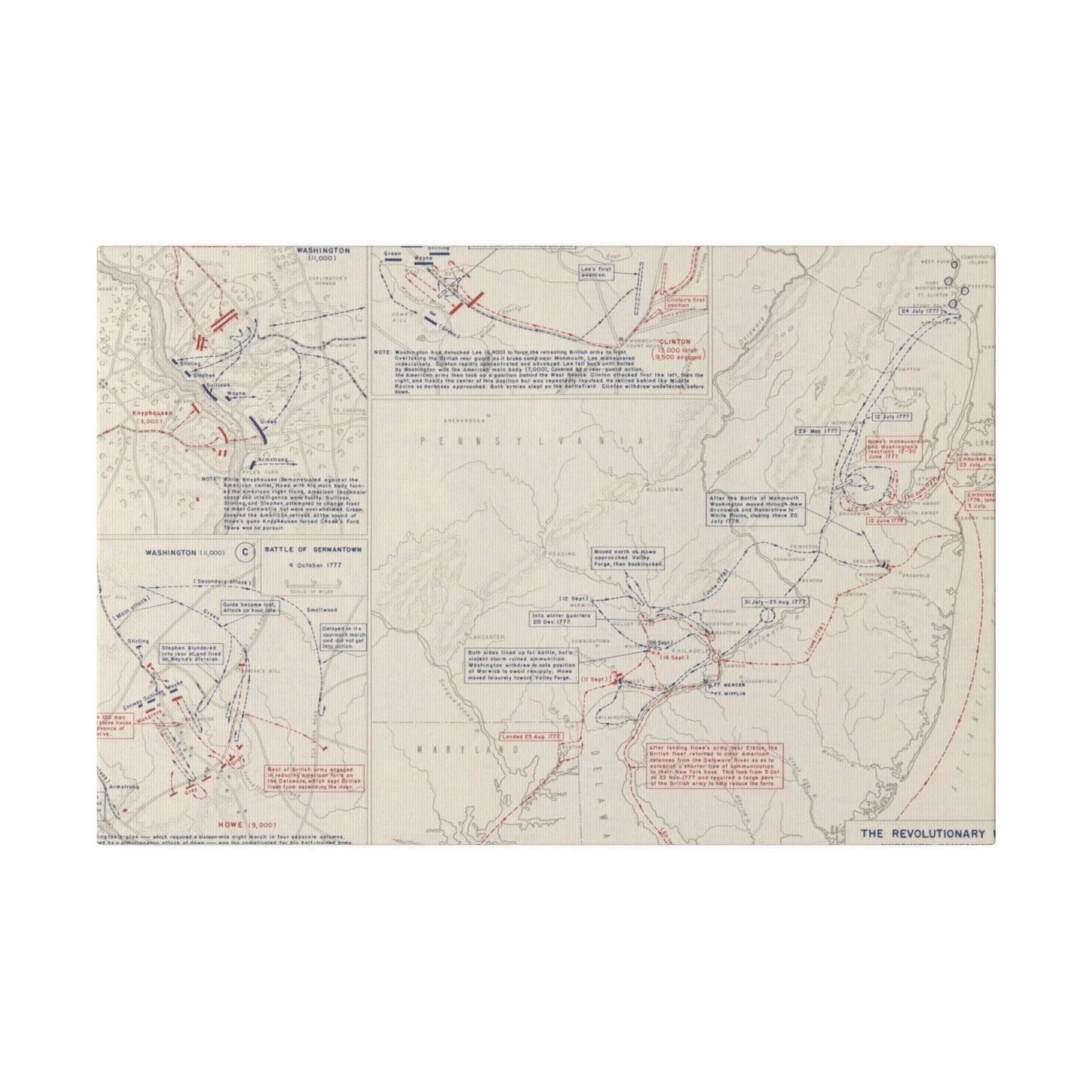 Revolutionary War, Pennsylvania and New Jersey 1777-1778 - Pacific Sky Games