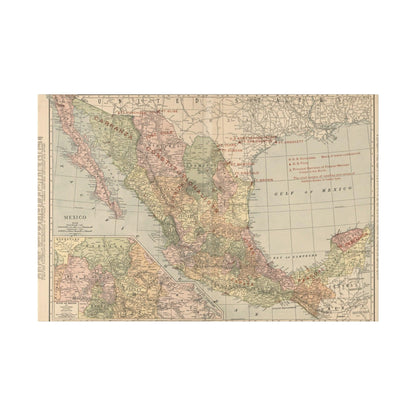 Close-up of textured canvas surface highlighting brushstroke detail and vibrant coloration of the Mexican Revolution 1913