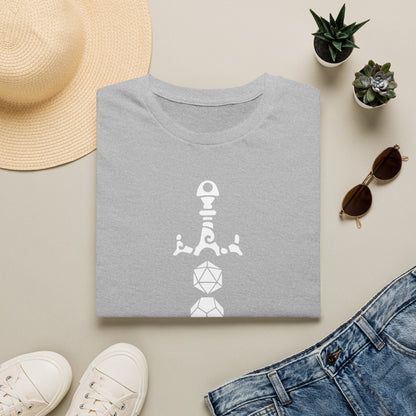 Dice Sword White - Unisex Softstyle T-Shirt