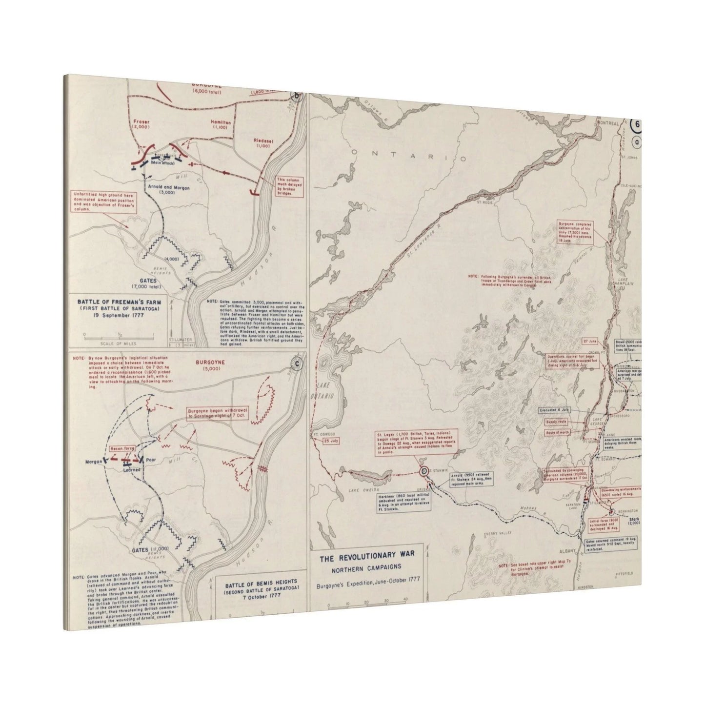 Revolutionary War, Burgoyne's Expedition 1777 - Pacific Sky Games