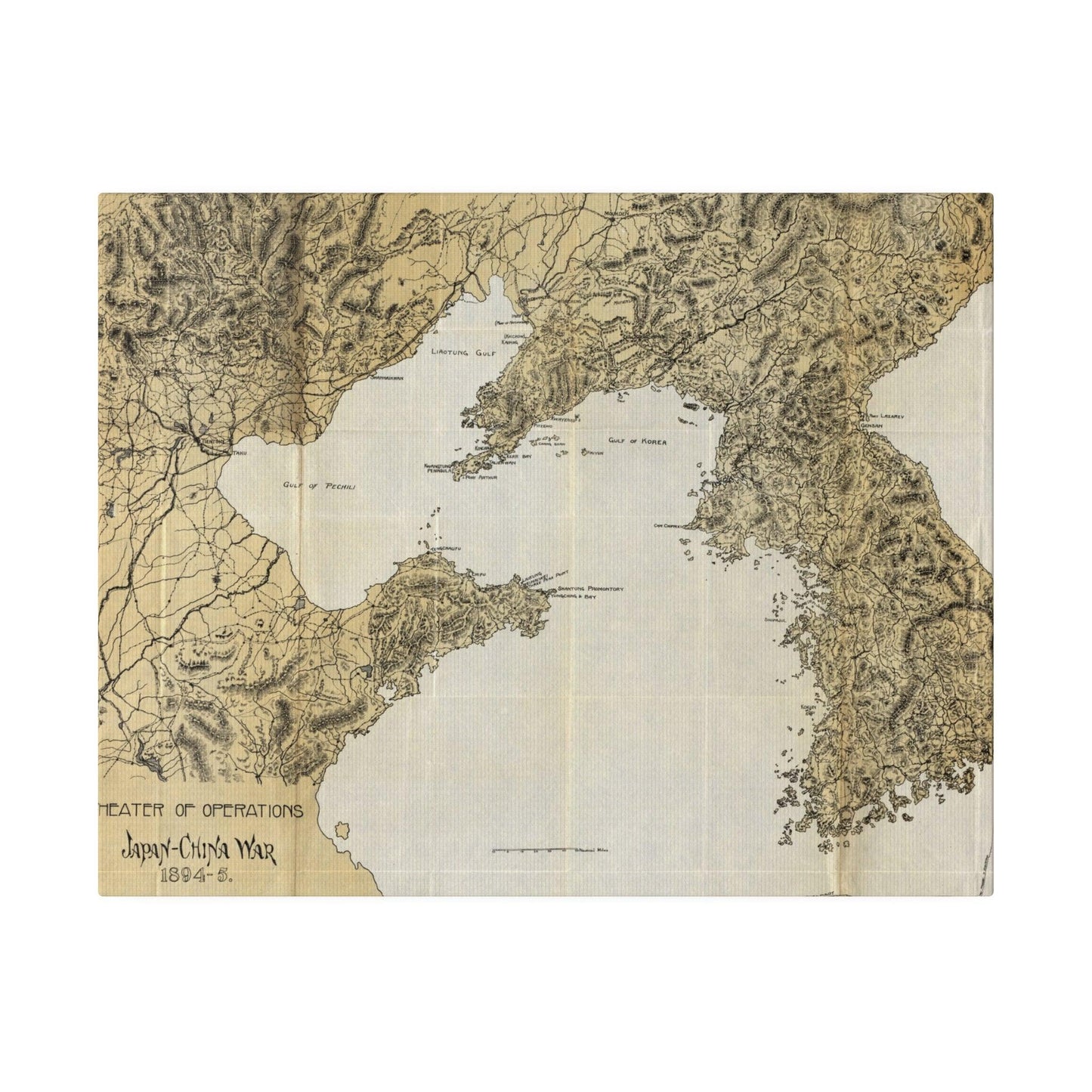 Theater of Operations, Japan-China War, 1894-95 - Pacific Sky Games