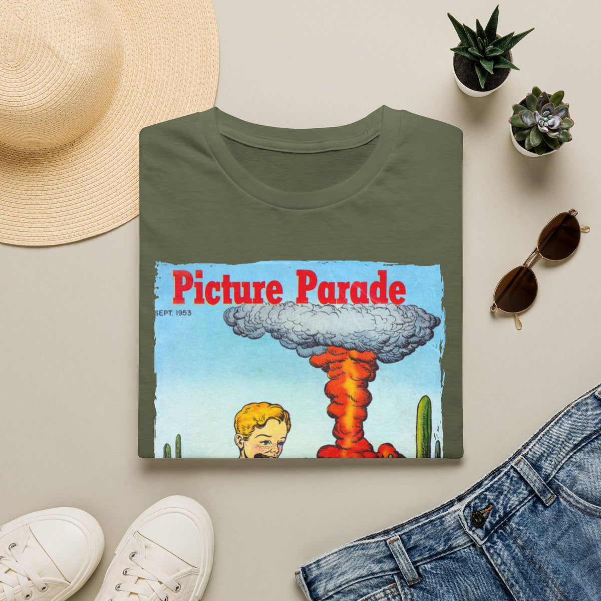 Picture Parade Sept 1953 - Unisex Softstyle T-Shirt