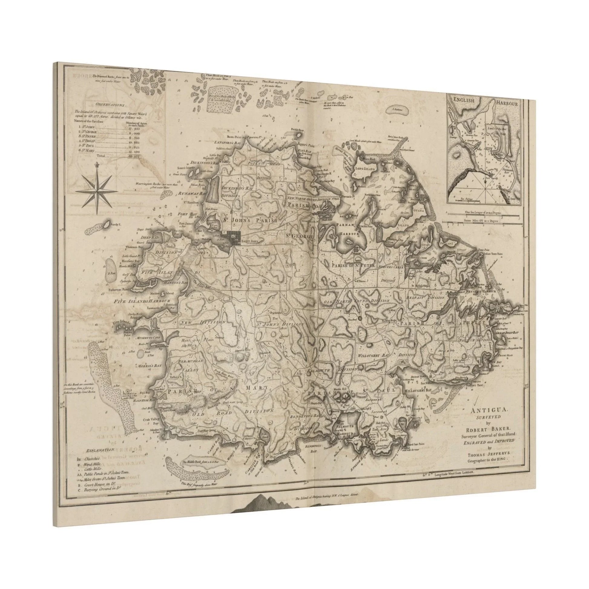 Close-up of textured canvas material on Antigua stool, highlighting the detailed weave and matte finish from a diagonal