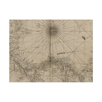 Close-up of textured canvas surface highlighting brushstroke detail and matte finish in warm earth tones.