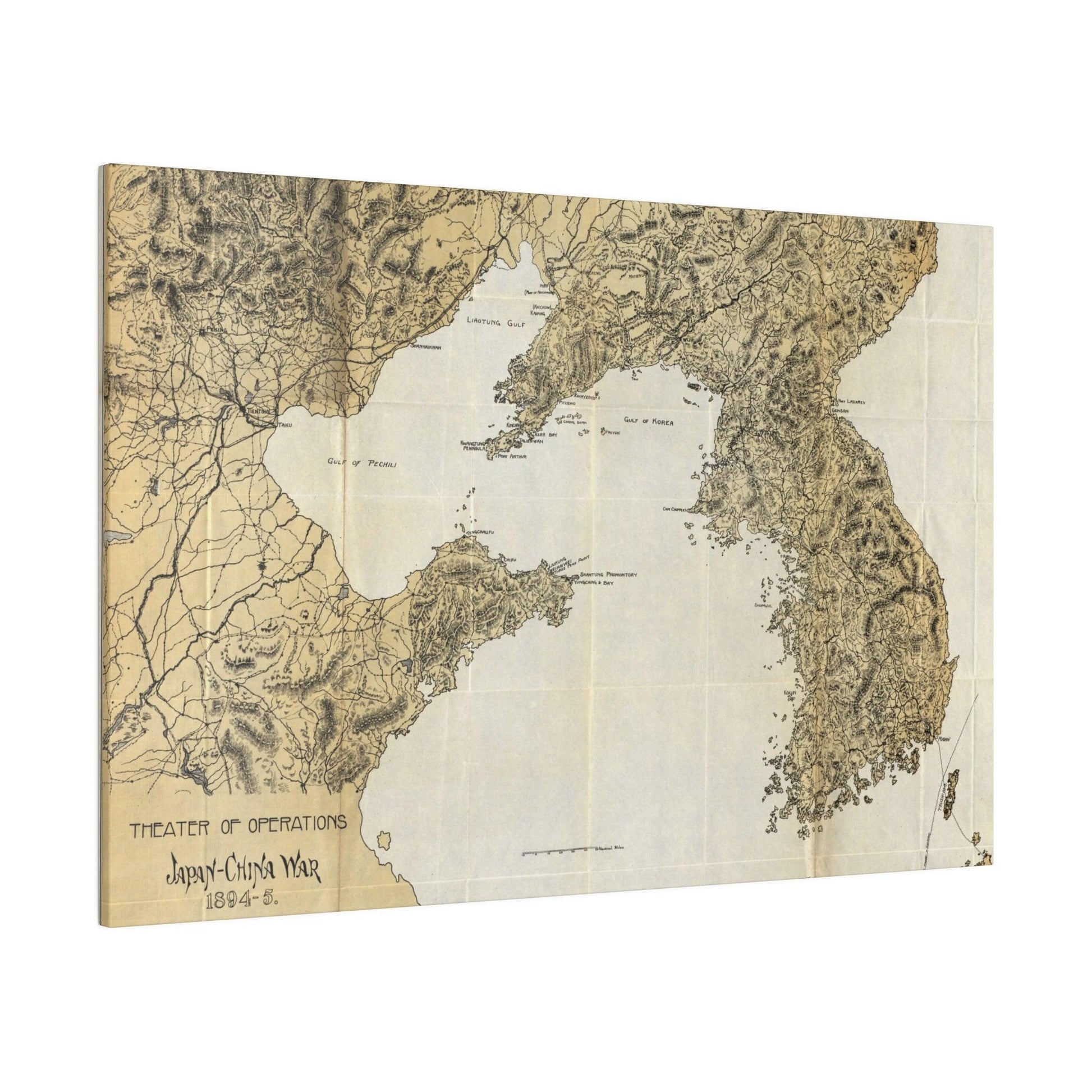 Theater of Operations, Japan-China War, 1894-95 - Pacific Sky Games