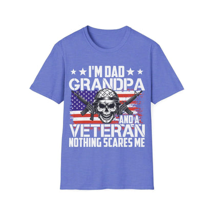 Close-up of the neckline displaying the sewn collar and subtle stitching detail on the unisex charcoal gray T-shirt.