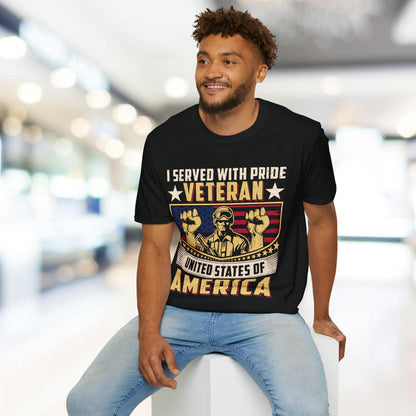 Close-up of the unisex softstyle T-shirt's red fabric showing smooth texture and subtle heather pattern from a front angle.