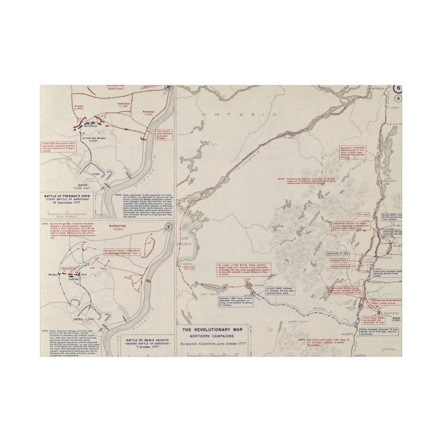 Revolutionary War, Burgoyne's Expedition 1777 - Pacific Sky Games